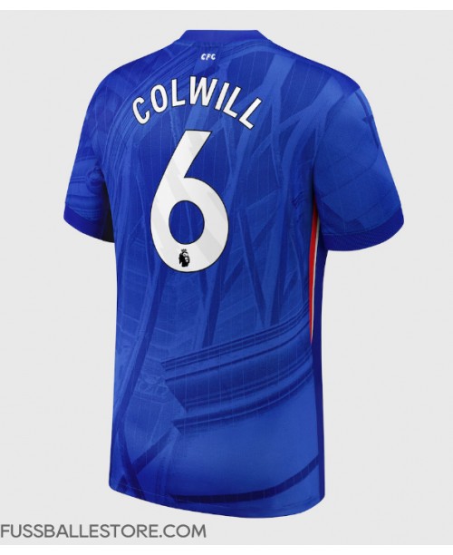 Günstige Chelsea Levi Colwill #6 Heimtrikot 2025-26 Kurzarm Günstige Chelsea Levi Colwill #6 Heimtrikot 2025-26 Kurzarm